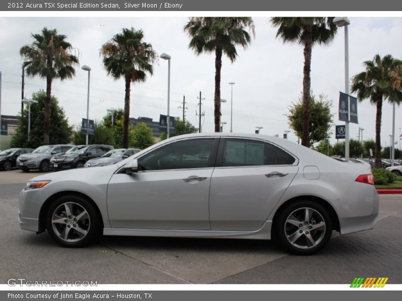 Silver Moon / Ebony 2012 Acura TSX Special Edition Sedan
