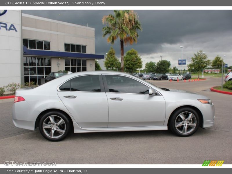Silver Moon / Ebony 2012 Acura TSX Special Edition Sedan