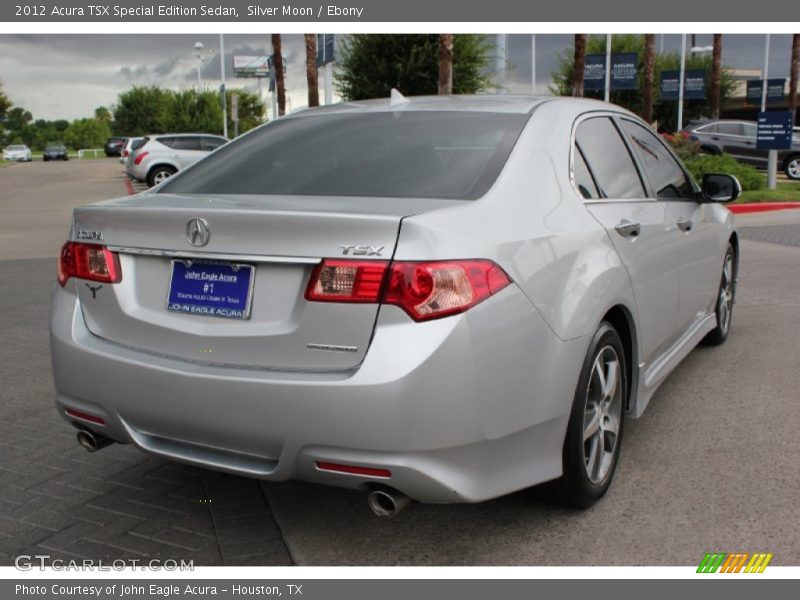Silver Moon / Ebony 2012 Acura TSX Special Edition Sedan