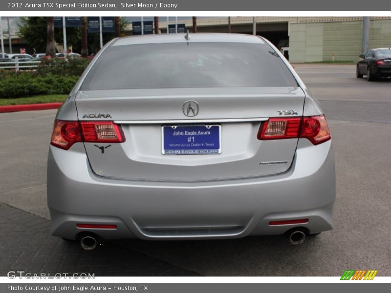 Silver Moon / Ebony 2012 Acura TSX Special Edition Sedan