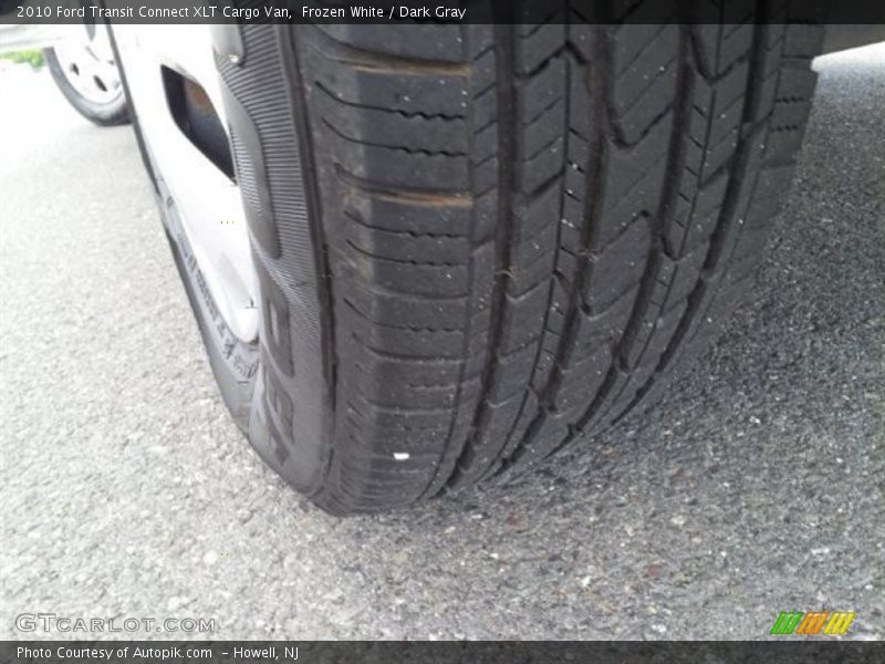 Frozen White / Dark Gray 2010 Ford Transit Connect XLT Cargo Van