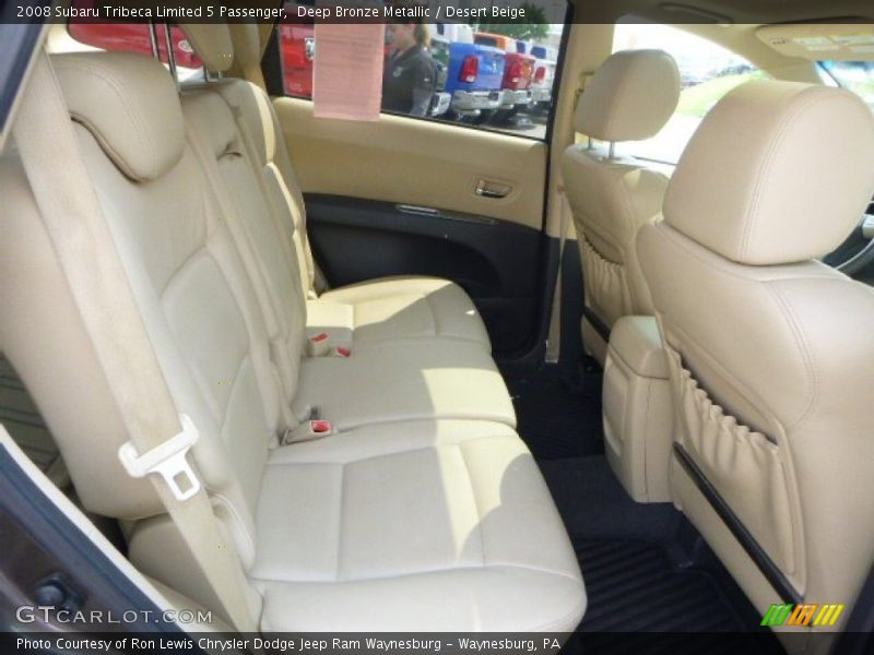 Deep Bronze Metallic / Desert Beige 2008 Subaru Tribeca Limited 5 Passenger