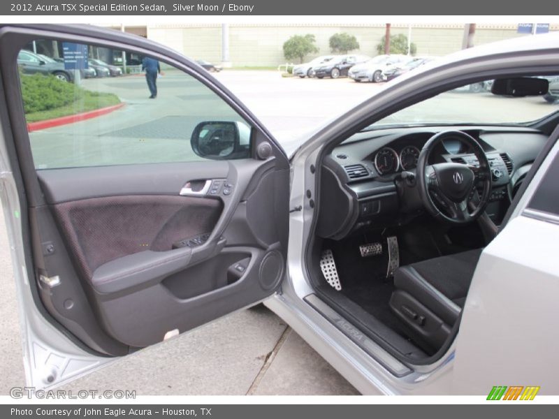 Silver Moon / Ebony 2012 Acura TSX Special Edition Sedan