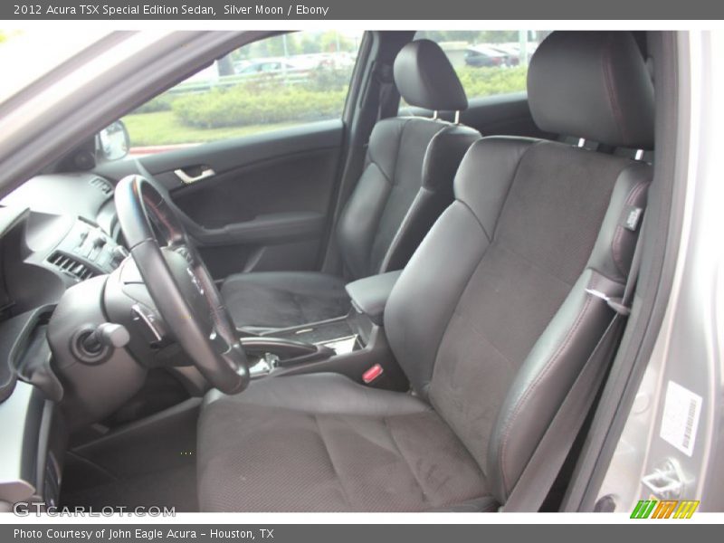 Silver Moon / Ebony 2012 Acura TSX Special Edition Sedan