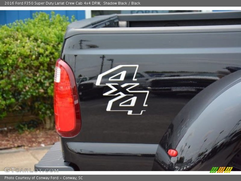 Shadow Black / Black 2016 Ford F350 Super Duty Lariat Crew Cab 4x4 DRW