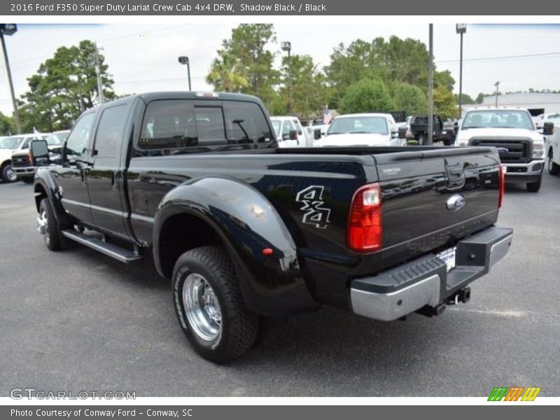 Shadow Black / Black 2016 Ford F350 Super Duty Lariat Crew Cab 4x4 DRW