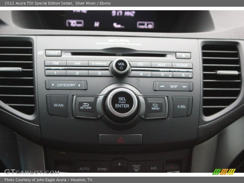 Silver Moon / Ebony 2012 Acura TSX Special Edition Sedan