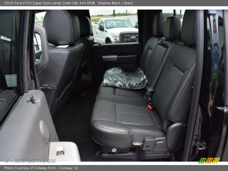 Shadow Black / Black 2016 Ford F350 Super Duty Lariat Crew Cab 4x4 DRW