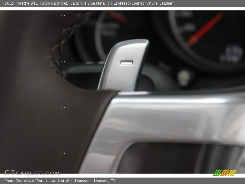  2015 911 Turbo Cabriolet 7 Speed PDK double-clutch Automatic Shifter