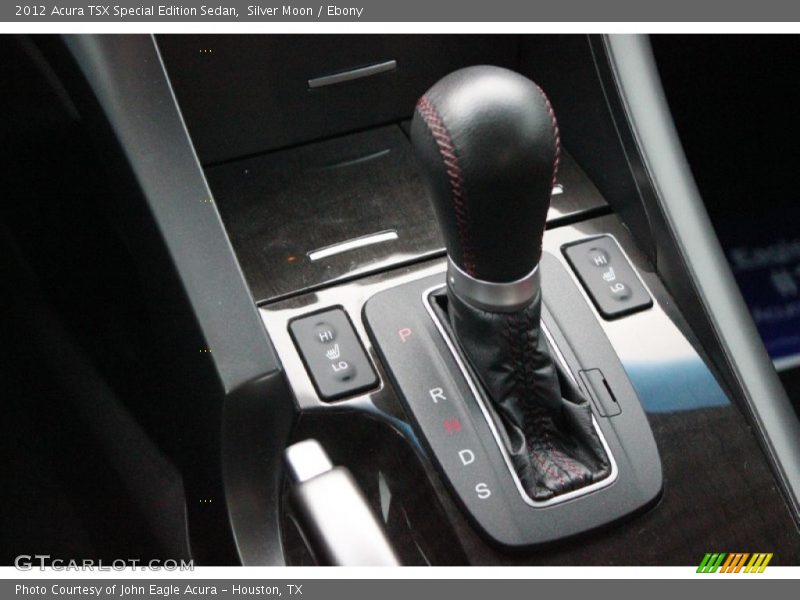 Silver Moon / Ebony 2012 Acura TSX Special Edition Sedan