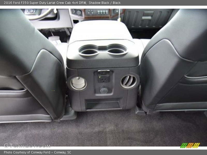 Shadow Black / Black 2016 Ford F350 Super Duty Lariat Crew Cab 4x4 DRW