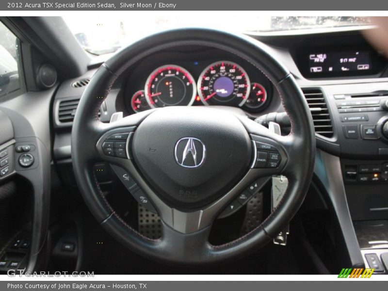 Silver Moon / Ebony 2012 Acura TSX Special Edition Sedan