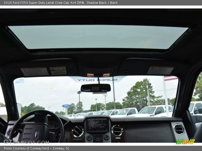 Shadow Black / Black 2016 Ford F350 Super Duty Lariat Crew Cab 4x4 DRW