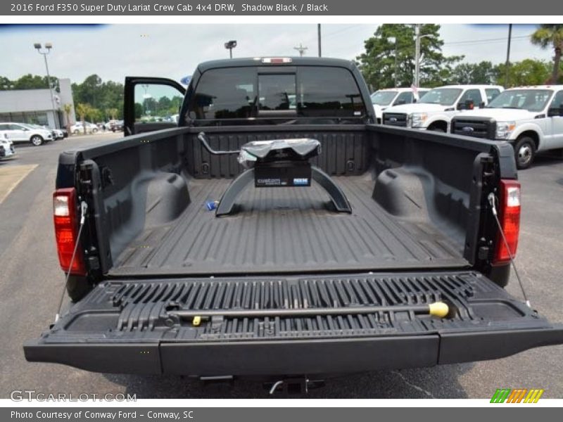 Shadow Black / Black 2016 Ford F350 Super Duty Lariat Crew Cab 4x4 DRW