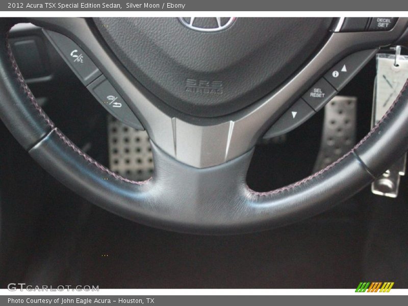 Silver Moon / Ebony 2012 Acura TSX Special Edition Sedan