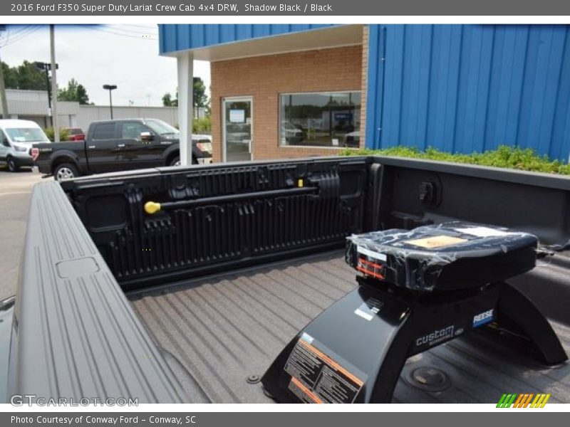 Shadow Black / Black 2016 Ford F350 Super Duty Lariat Crew Cab 4x4 DRW