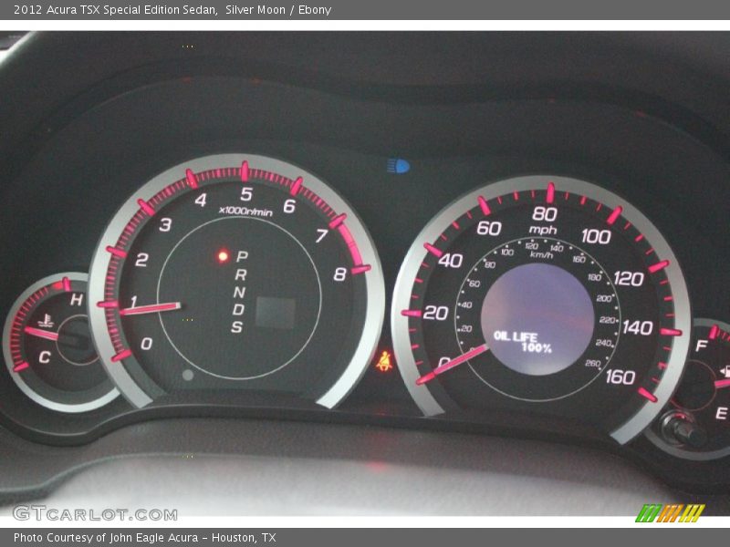 Silver Moon / Ebony 2012 Acura TSX Special Edition Sedan