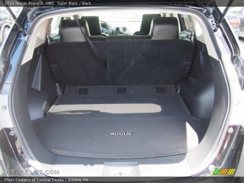 Super Black / Black 2013 Nissan Rogue SL AWD