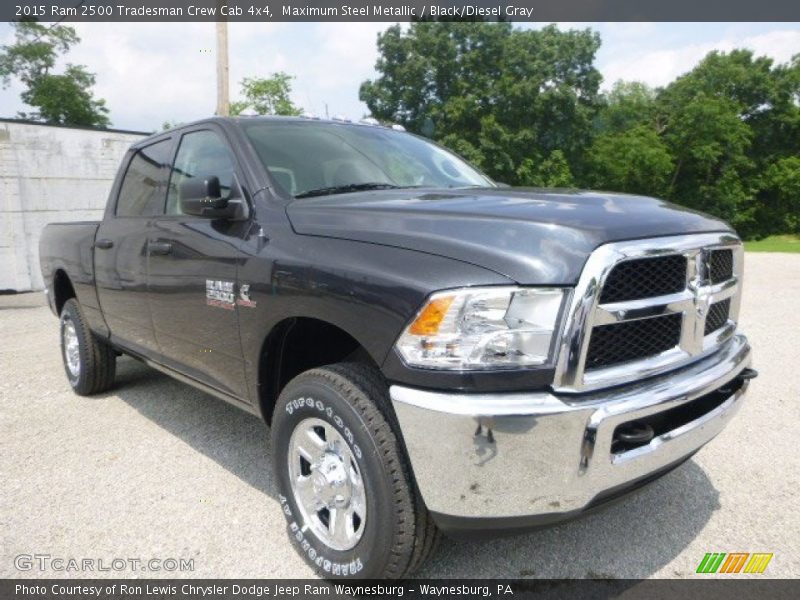 Maximum Steel Metallic / Black/Diesel Gray 2015 Ram 2500 Tradesman Crew Cab 4x4