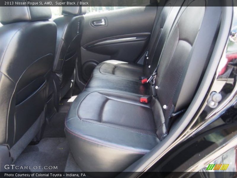 Super Black / Black 2013 Nissan Rogue SL AWD