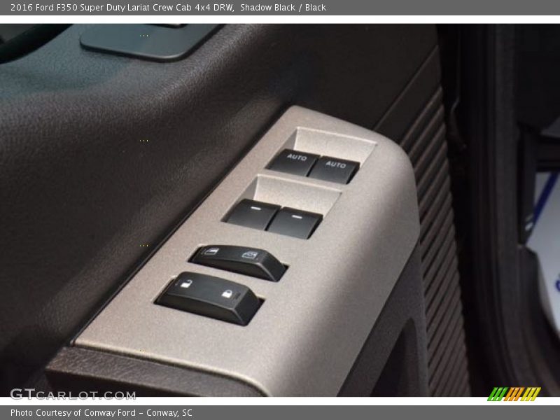 Shadow Black / Black 2016 Ford F350 Super Duty Lariat Crew Cab 4x4 DRW