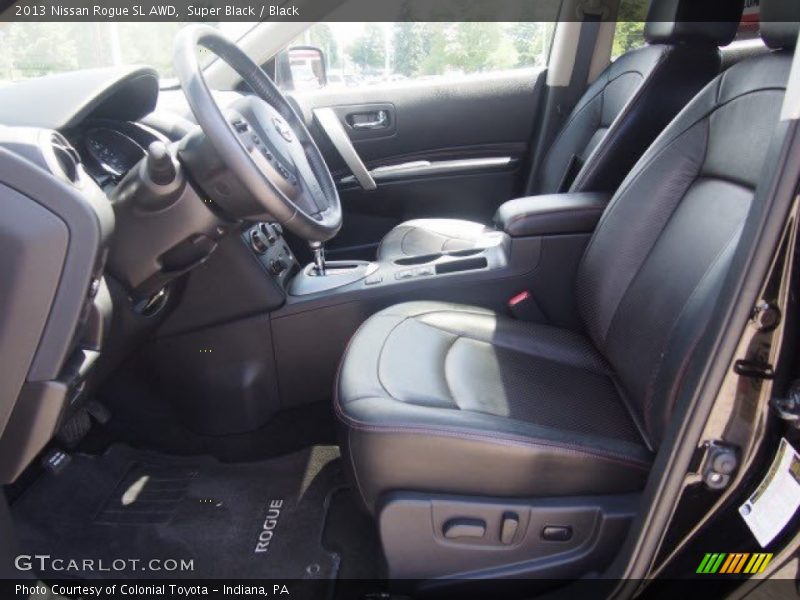 Super Black / Black 2013 Nissan Rogue SL AWD