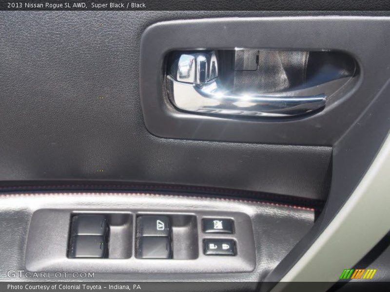 Super Black / Black 2013 Nissan Rogue SL AWD