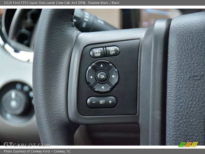 Shadow Black / Black 2016 Ford F350 Super Duty Lariat Crew Cab 4x4 DRW