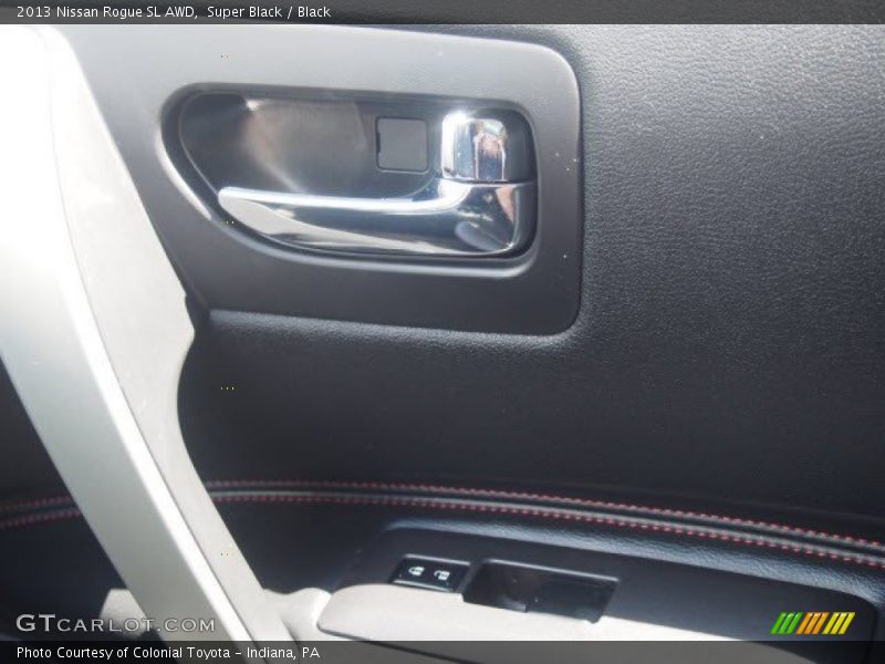 Super Black / Black 2013 Nissan Rogue SL AWD