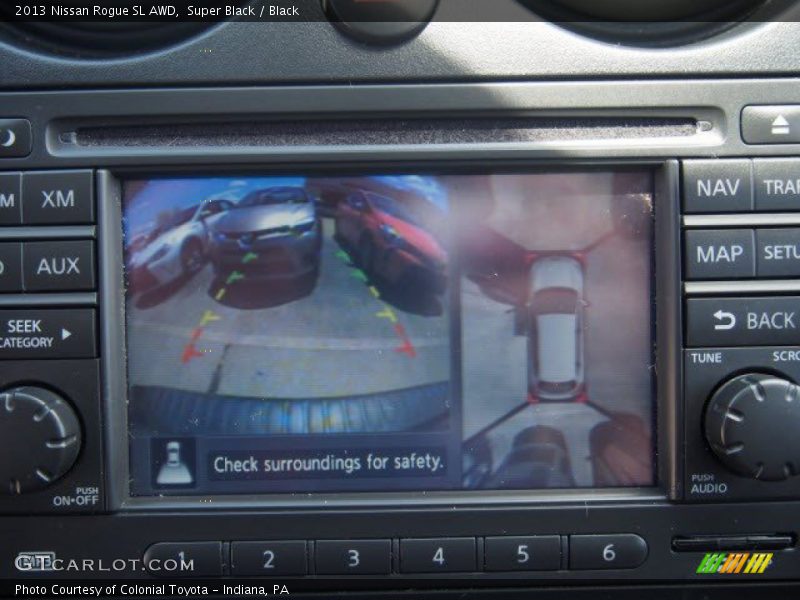 Super Black / Black 2013 Nissan Rogue SL AWD
