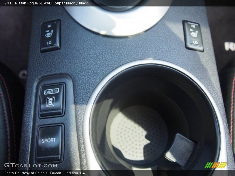 Super Black / Black 2013 Nissan Rogue SL AWD