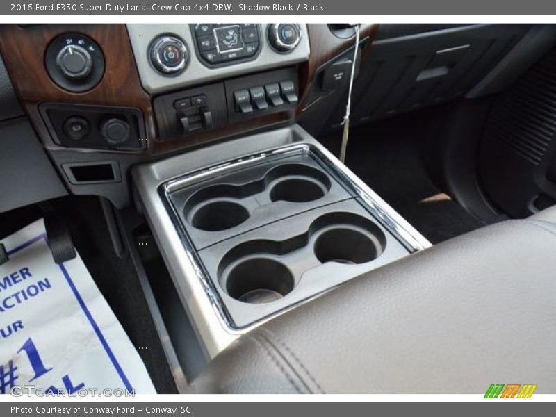 Shadow Black / Black 2016 Ford F350 Super Duty Lariat Crew Cab 4x4 DRW