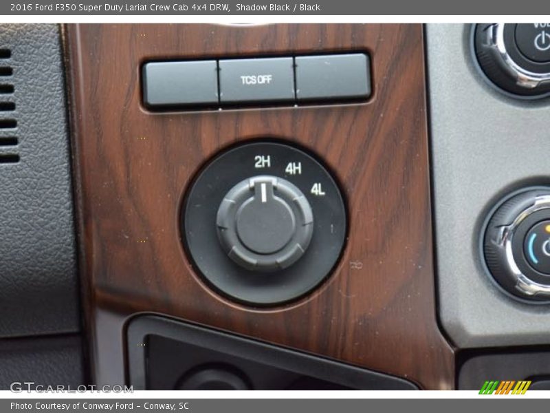 Shadow Black / Black 2016 Ford F350 Super Duty Lariat Crew Cab 4x4 DRW