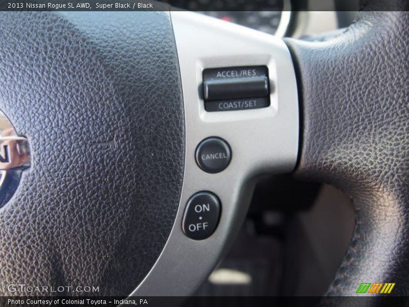 Super Black / Black 2013 Nissan Rogue SL AWD