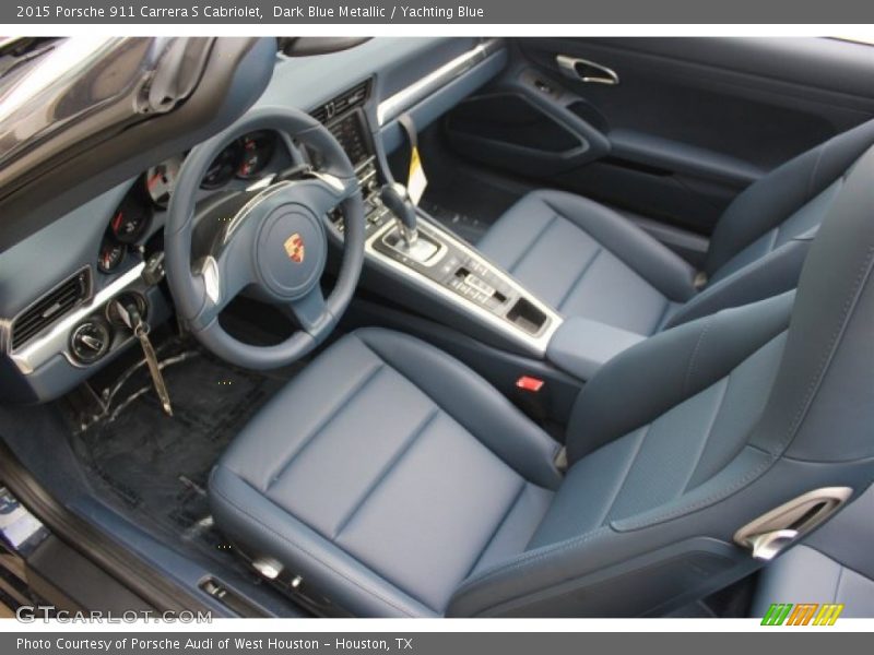  2015 911 Carrera S Cabriolet Yachting Blue Interior
