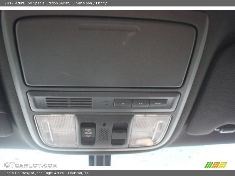 Silver Moon / Ebony 2012 Acura TSX Special Edition Sedan
