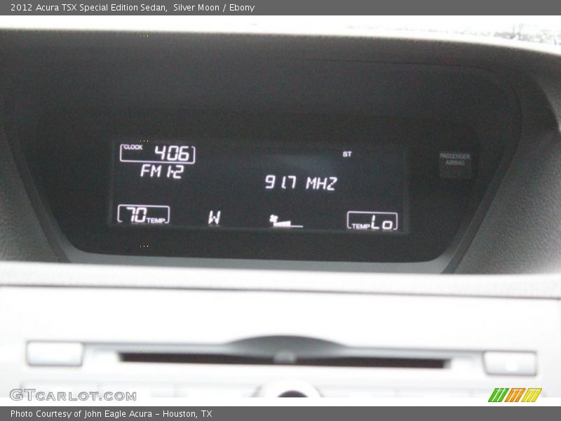 Silver Moon / Ebony 2012 Acura TSX Special Edition Sedan