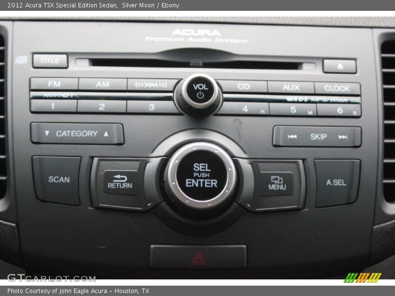 Silver Moon / Ebony 2012 Acura TSX Special Edition Sedan