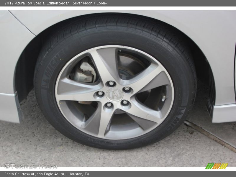 Silver Moon / Ebony 2012 Acura TSX Special Edition Sedan