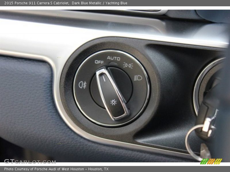 Controls of 2015 911 Carrera S Cabriolet