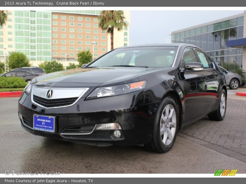 Crystal Black Pearl / Ebony 2013 Acura TL Technology