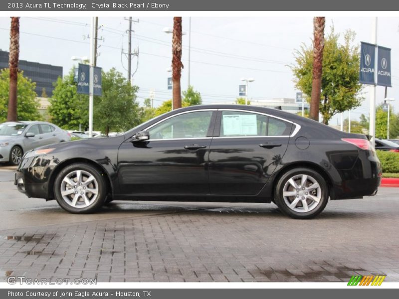 Crystal Black Pearl / Ebony 2013 Acura TL Technology