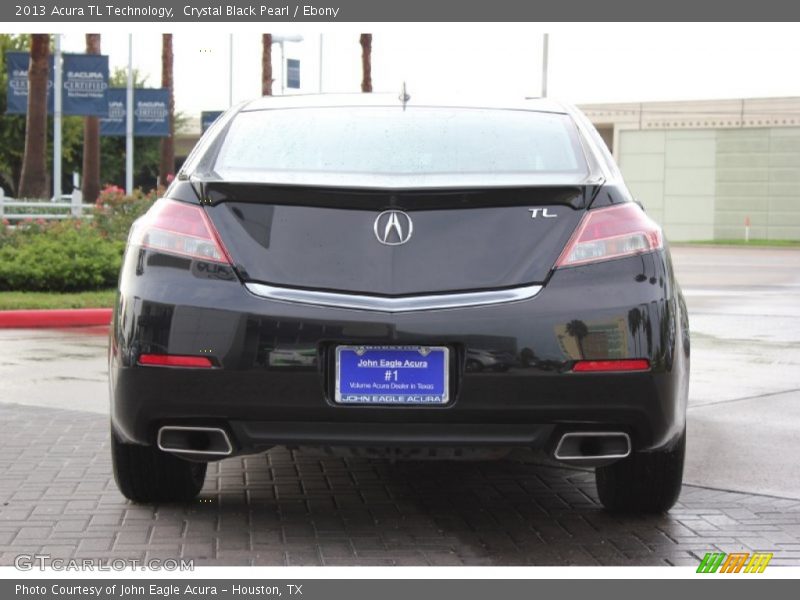 Crystal Black Pearl / Ebony 2013 Acura TL Technology