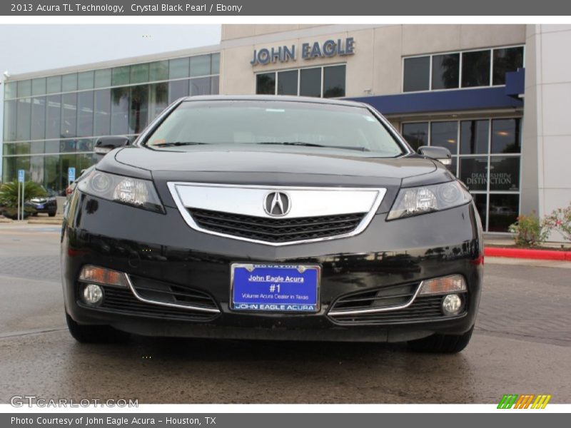 Crystal Black Pearl / Ebony 2013 Acura TL Technology