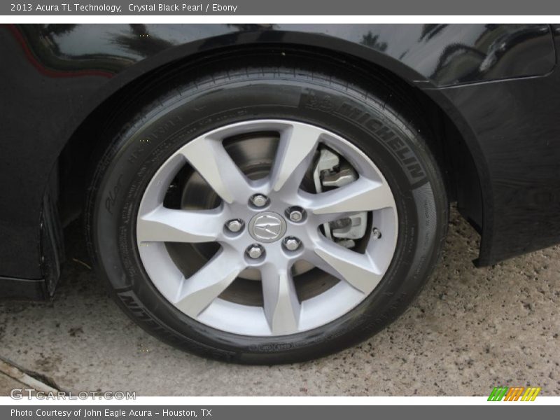 Crystal Black Pearl / Ebony 2013 Acura TL Technology