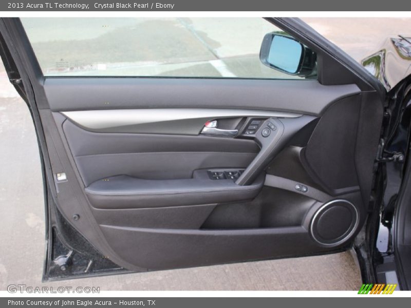 Crystal Black Pearl / Ebony 2013 Acura TL Technology