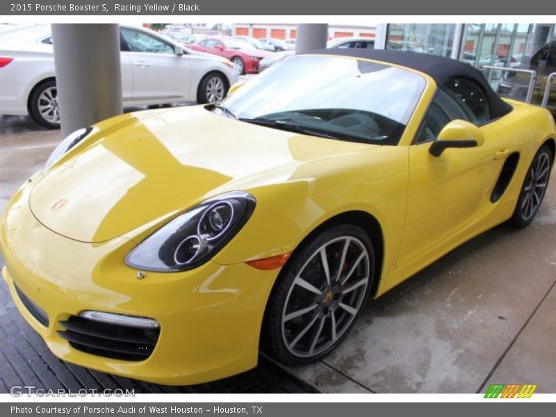  2015 Boxster S Racing Yellow