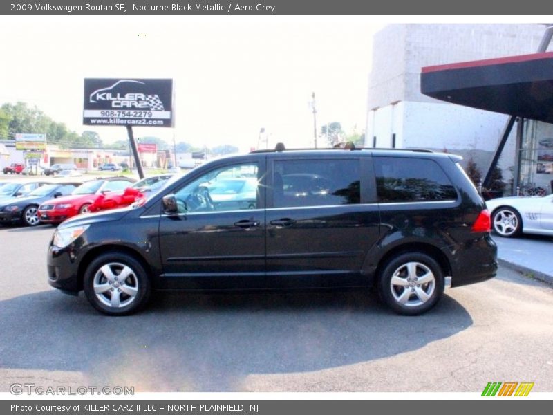 Nocturne Black Metallic / Aero Grey 2009 Volkswagen Routan SE
