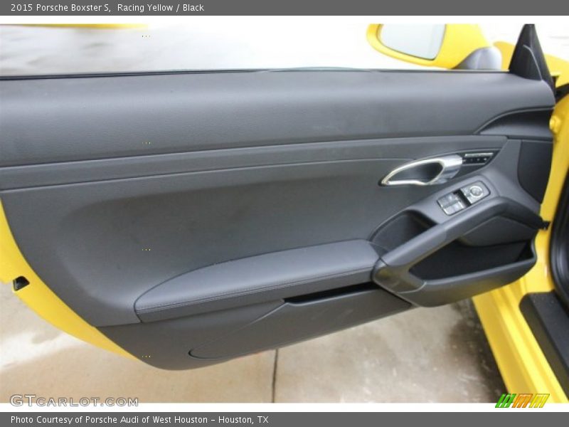 Racing Yellow / Black 2015 Porsche Boxster S