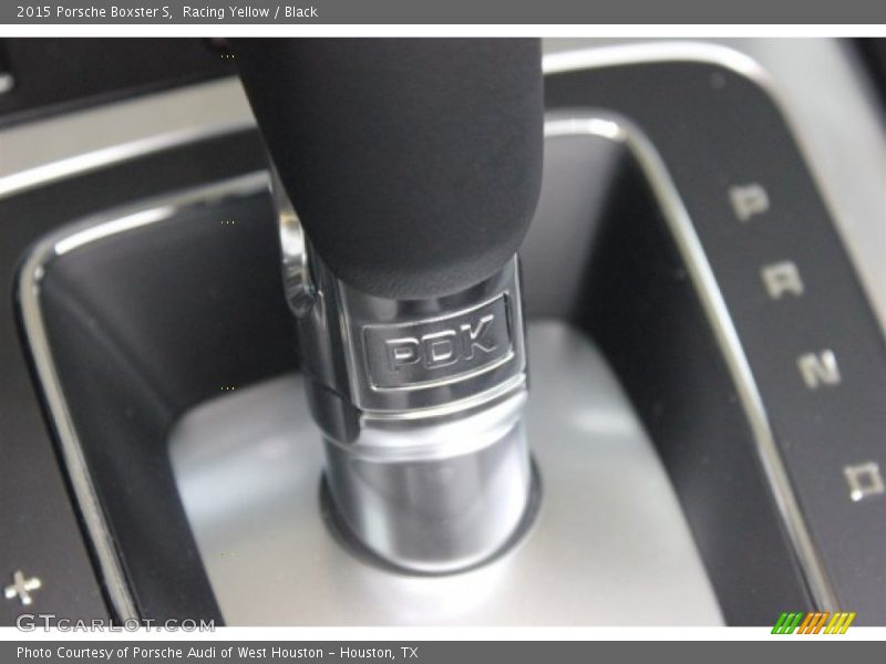 Racing Yellow / Black 2015 Porsche Boxster S